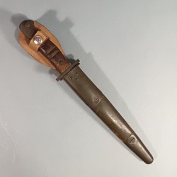 BAIONNETTE COUTEAU US 1917 REMINGTON RECOUPEE POUR LA LEGION ETRANGERE 2 ème REP PARACHUTISTES INDO SUEZ ALGERIE